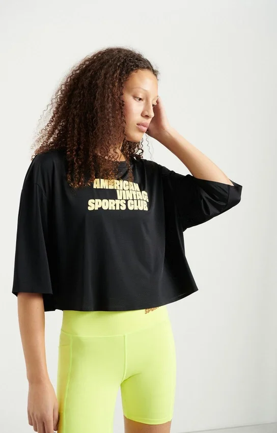 Dam-T-shirt Wozza – AMV SPORTS CLUB Artikelnummer: WOZ02AH26