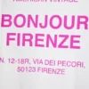 Unisex-T-shirt Firenze Artikelnummer: MFIZ25BFIRENZE
