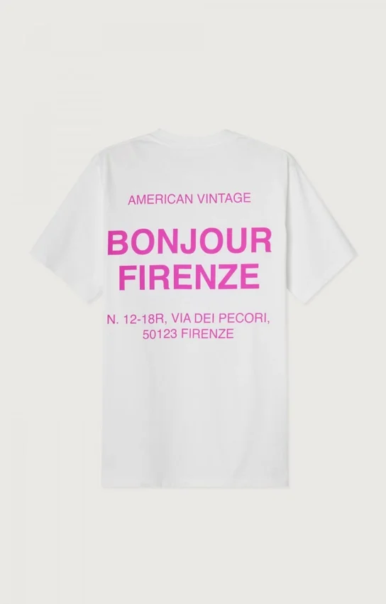 Unisex-T-shirt Firenze Artikelnummer: MFIZ25BFIRENZE