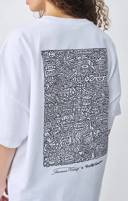 Unisex-T-shirt Timothy Goodman Artikelnummer: MFIZ02ATMH26